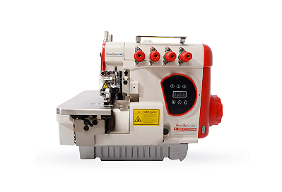 Maquina Interlock Direct Drive Sun Special 5 Fios, Bitola Média SS95D - 110 V + KIT PREMIUM E CADEIRA PARA COSTUREIRA