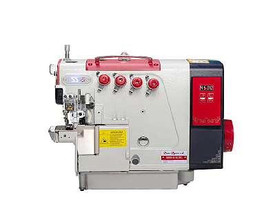 Máquina Overlock Ponto Cadeia Cilíndrica Motor Direct Drive Sun Special SSQ-90-D4 - 220 V + KIT PREMIUM E CADEIRA PARA COSTUREIRA