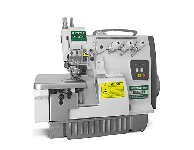 Maquina Overloque 1 agulha de Motor Direct Drive Sew Power SP-700D-3 - 220 V + KIT PREMIUM E CADEIRA PARA COSTUREIRA