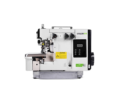 Maquina Overloque com Motor Direct Drive Dollor 1 agulha Modelo P2A-3 - 110 V COM PÉS E MESA DESMONTADOS