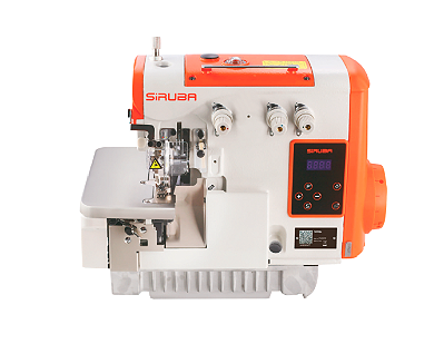 MAQUINA OVERLOQUE SIRUBA 1 AGULHA DIRECT DRIVE 537QE - 220 V COMPLETA COM PÉS E MESA DESMONTADOS
