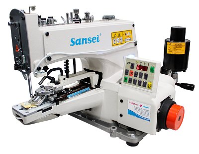 MAQUINA BOTONEIRA SANSEI SA-G1377D 220V