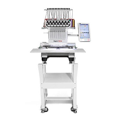 MAQUINA DE BORDAR 1 CABEÇA 15 AGULHAS SUPERNOVA S1-15 ARÉA DE TRABALHO 36X20 CM -1110 E  220 V
