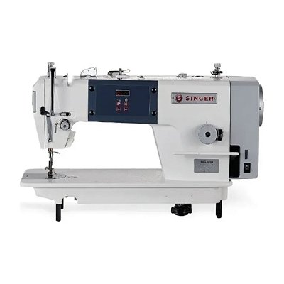 Máquina Reta Singer 114G-20 CEA Direct Drive - 220 V COM PÉS E MESA MONTADOS