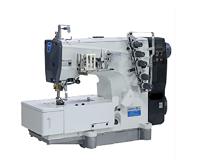 MAQUINA GALONEIRA 3 AGULHAS DIRECT DRIVE MAQI W1C-01CB - 110 V COM PÉS E MESAS DESMONTADOS