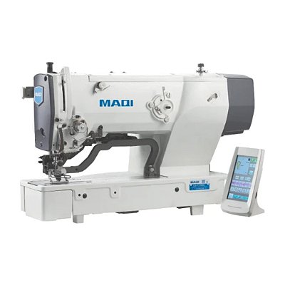 MAQUINA CASEADEIRA RETA ELETRONICA MAQI LS-1790C - 220 V COM PÉS E MESA DESMONTADOS
