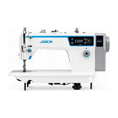 Máquina Reta Industrial Jack A2C 220V Direct Drive com Corte Automático + Kit Premium Especial