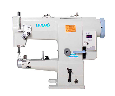 Máquina Braço Cilíndrica Transporte Triplo 7 MM LUMAK LU2628D-H-QI 220V - + KIT ESPECIAL PARA FECHAR BOLSAS E AFINS