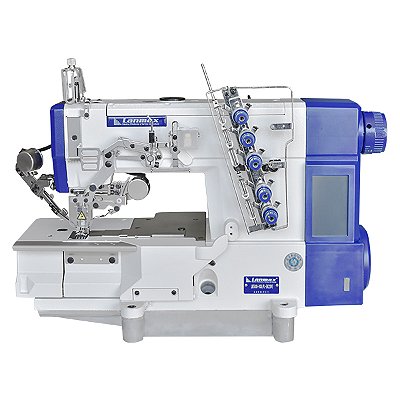 MAQUINA GALONEIRA BASE PLANA ELETRONICA LANMAX LM-7500D-01CB-PL-EH - 220 V + KIT PREMIUM E CADEIRA ESPECIAL PARA COSTUREIRA