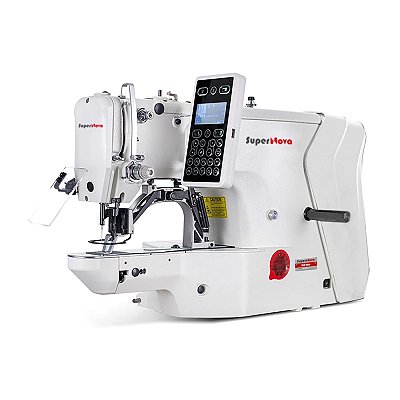 Maquina Travete Eletrônica Pesada 40x30mm com Control Box Acoplado ao Cabeçote SuperNova SG10-H -220 V COM PÉS E MESA DESMONTADOS