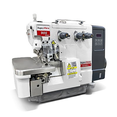 Maquina Overloque com Motor Direct Drive SuperNova SO-900D-3 - 220 V + KIT CARBON EXCLUSIVO E CADEIRA PARA COSTUREIRA