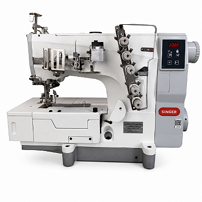 Máquina Galoneira Singer Direct Drive 514G-364-41EA 220V + Kit Premium Carbon Exclusivo
