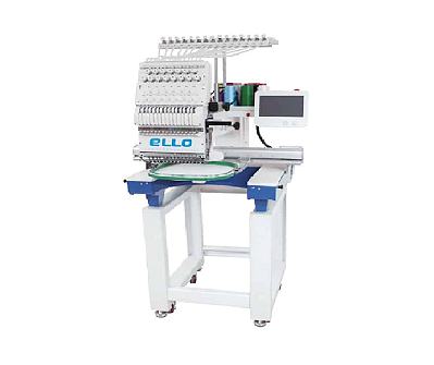 MAQUINA DE BORDAR ELLO 12 AGULHAS BASE CILINDRICA Modelo Ello PA-1201 Bivolt 110/220 V