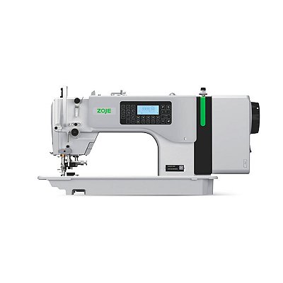 Maquina Reta Eletrônica com Refilador e Motor de Passo Zoje A5410-D4-G - 220 V COM PÉS E MESA DESMONTADOS