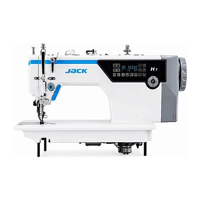 Máquina de Costura Industrial Jack H7 220V Transporte Duplo 750W + Kit Premium Especial