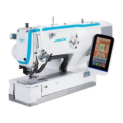 MAQUINA CASEADEIRA RETA ELETRONICA JACK JK-T1792GSD - 220 V + KIT PREMIUM CARBON E CADEIRA PARA COSTUREIRA