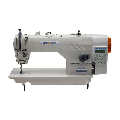 MAQUINA RETA ELETRONICA MEGAMAK MK-9800D-4M - 220 V COM KIT DE CALCADORES