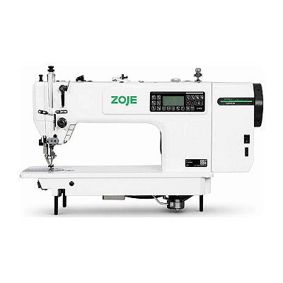 Máquina Transporte Duplo Eletrônica Zoje A0323L-D4-01 220V com Motor de Passo + Kit Carbon Exclusivo de Brinde