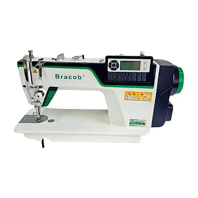 MAQUINA RETA ELETRONICA BRACOB BCD9R - 220 V + KIT PREMIUM ESPECIAL EXCLUSIVO E CADEIRA ESPECIAL PARA COSTUREIRA