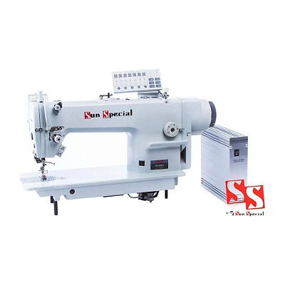 MAQUINA RETA ELETRONICA SUNSPECIAL SSTC 7810 MD3 - 220 V COM KIT DE CALCADORES