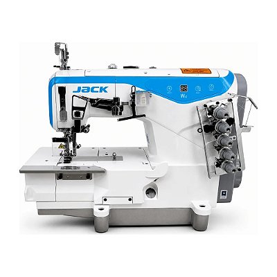 Máquina Galoneira Jack W4 110V 3 Agulhas + Kit Premium Carbon Exclusivo