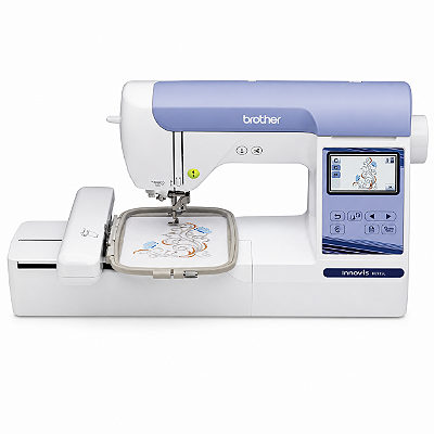 Máquina de Bordado Brother BE915L com Wi-Fi + KIT COM SUPORTE DE LINHA DE ALUMINIO