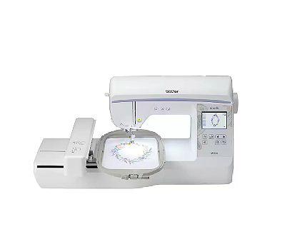 MAQUINA DE BORDAR BROTHER BP1530L COM CONEXÃO VIA WFI + KIT COM SUPORTE DE LINHA EM ALUMINIO E TESOURA ELETRICA