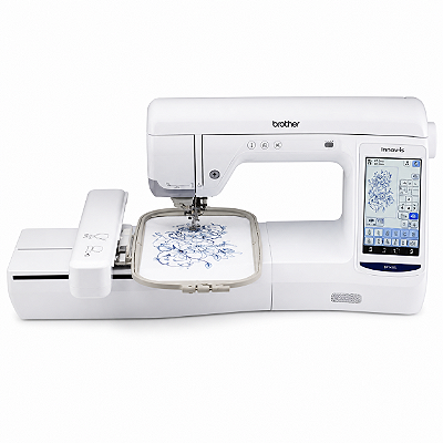 Máquina de Bordar Brother BP2150L +KIT COM SUPORTE DE LINHA EM ALUMINIO E TESOURA ELETRICA A BATERIA