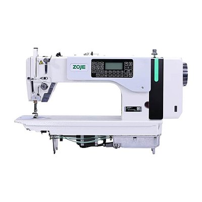 Maquina Reta Eletrônica Pesada BASE COM 31 cm com 2 Motores de Passo Cárter Blindado Zoje A8200L-5 - 220 V + KIT PREMIUM EXCLUSIVO