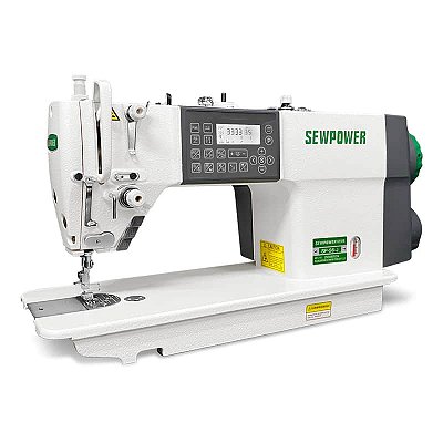 Maquina Reta Eletronica Direct Drive Carter Fechado Lancadeira Japonesa SEWPOWER SP-S6-J - 220 V + KIT PREMIUM EXCLUSIVO