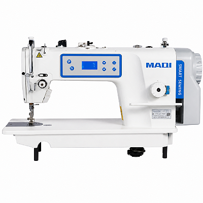 Máquina Reta Direct Drive Maqi QIPRO-M 220V Completa com Pés e Mesa Desmontados