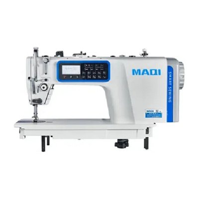 Máquina Reta Eletrônica Maqi Ponto 7 Lançadeira Grande Q5TE-HL-4CB-I-3 - 220 V COM PÉS E MESA DESMONTADOS
