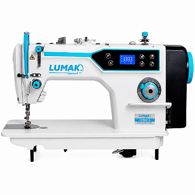 Máquina de Costura Reta Direct Drive Lumak LU8800TQ 220V com Kit de Calcadores