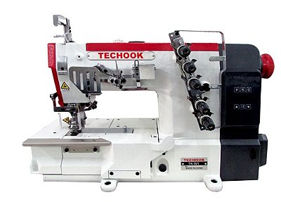 Maquina Galoneira Direct Drive TECHOOK TN-5000D - 220 V COM PÉS E MESA MONTADOS