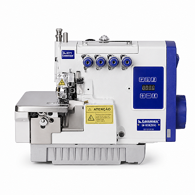 Máquina Overloque Ponto Cadeia Lanmax LM-664D Direct Drive 220V com Pés e Mesa Desmontados