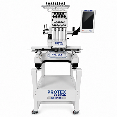 Máquina de Bordado Protex Industrial BF-901 Área 20x36 cm com 9 Agulhas