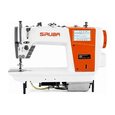 Máquina Reta Eletrônica Siruba DL7500-BM1-16 220V + Kit Premium e Cadeira Ergonômica
