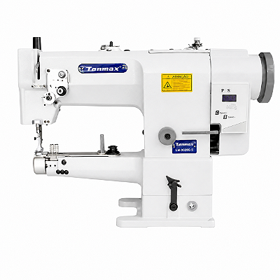 Máquina de Braço Transporte Triplo Lanmax LM-3628G Motor Direct Drive Formato da Mesa em U 220v