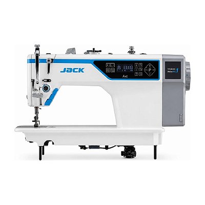 Máquina Reta Industrial Jack A4C 220V com IA AMH1 Com Pés e Mesa Desmontados