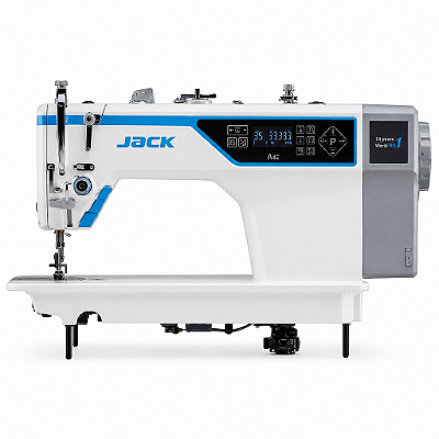 Máquina Reta Industrial Jack A4C 220V com IA AMH1 Com Pés e Mesa Desmontados