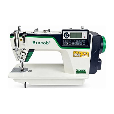Máquina Reta Eletrônica Bracob BC-D9R 220V Direct Drive + Kit Premium Especial Exclusivo + Cadeira para Costureira