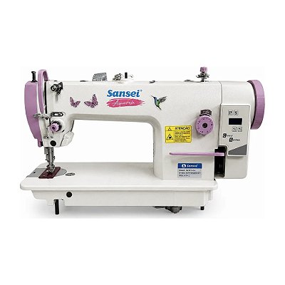 Máquina Transporte Duplo Sansei Aquarela SA-DS-0303L-D 220V Ponto 12mm + Kit Premium Carbon
