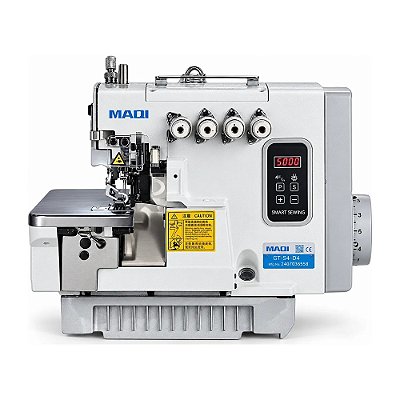 Máquina Overloque Ponto Cadeia MAQI C1S-4-24 Direct Drive 2 Agulhas 4 Fios 220V — Mesa e Pés Desmontados