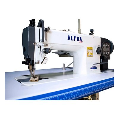 MAQUINA DE COSTURA TRANSPORTE DUPLO DIRECT DRIVE ALPHA LH-0303D - 220 V