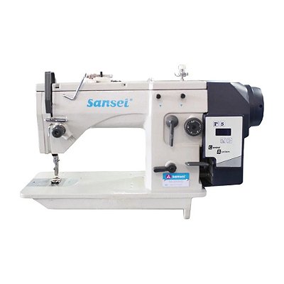 MAQUINA DE COSTURA SANSEI ZIG ZAGUE 2 PONTOS COM LUBRIFICAÇÃO AUTOMATICA DIRECT DRIVE SA-20U93D 220v