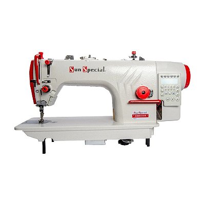 MAQUINA DE COSTURA RETA ELETRONICA COM CORTE DE LINHA  SUN SPECIAL SS9988-H-R-D4-M-JU -220 V