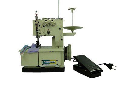 Máquina de Costura Galoneira Portatil 2 Agulhas Bracob Semi Indutrial - BC-2600P - 110 V