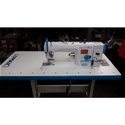 MAQUINA RETA ELETRONICA MOTOR DIRECT DRIVE COM REGULAGEM DE VELOCIDADE LUMAK LU8700D-TZ-ES -110 V