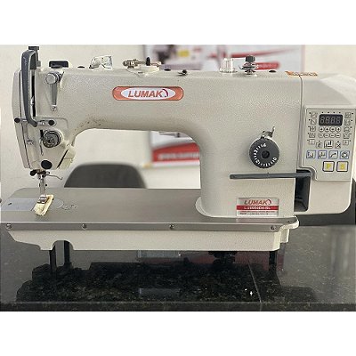 Maquina de Costura Reta Eletronica Lumak Modelo LU8900D4-SL - 220 V + Kit de Calcadores