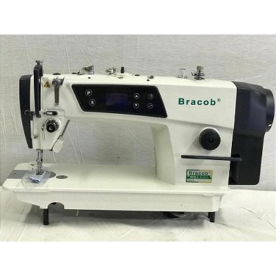 MAQUINA DE COSTURA RETA MOTOR DIRECT DRIVE BRACOB BC D5-2 - 110 V + KIT PREMIUM ESPECIAL EXCLUSIVO